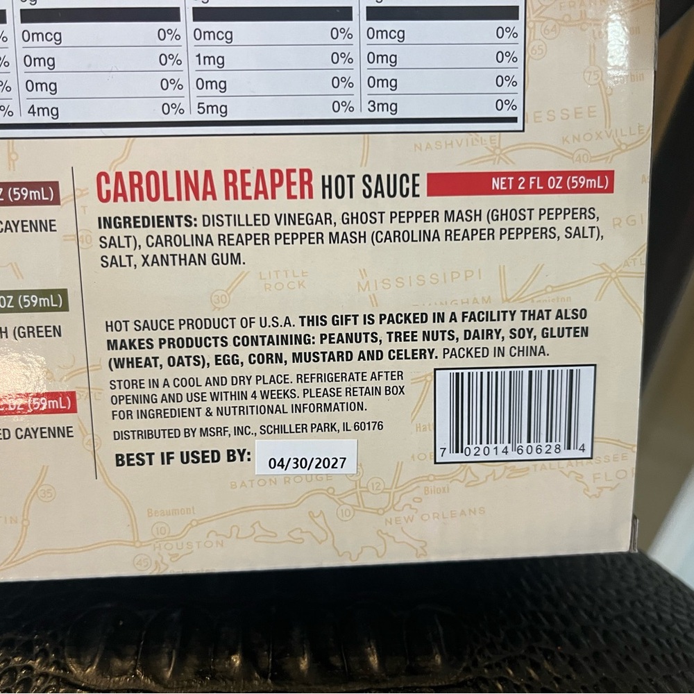 NIB Road Trip Hot Sauce (7) Pack of Hot Sauces - Picture 8 of 10